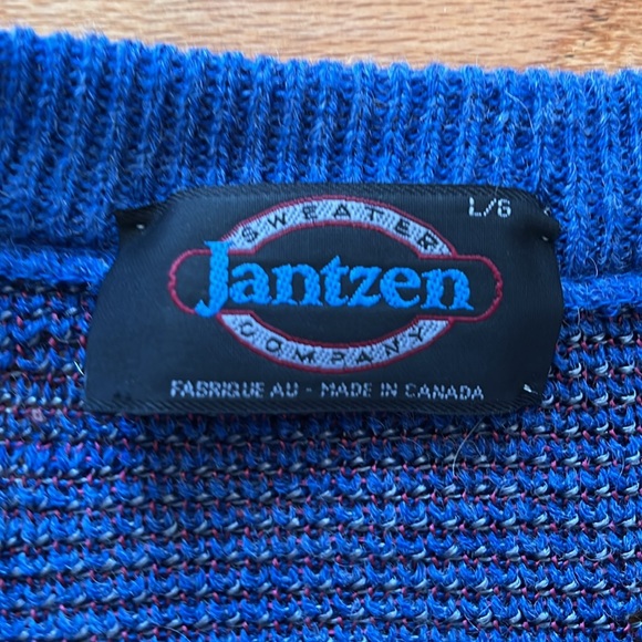 Vintage Jantzen Sweater / Large / 90s - Picture 3 of 8